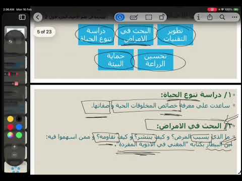 احياء لاختبار التحصيلي